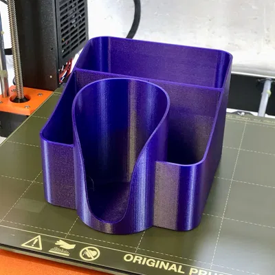 Hộp đựng tăm bông và bông tẩy trang (Cotton Tips and Pads Container)