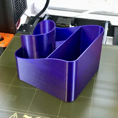 Hộp đựng tăm bông và bông tẩy trang (Cotton Tips and Pads Container)