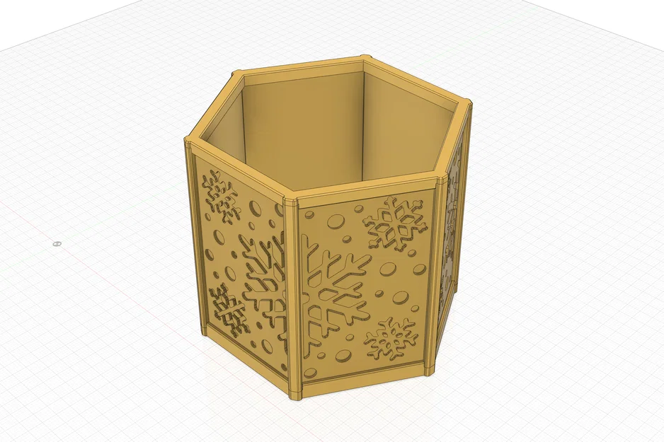 Lồng đèn mùa đông với các tấm màu thay đổi (Winter Lantern with Interchangeable Color Panels) - Image 6