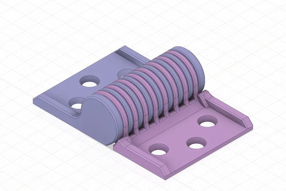 Bản lề Print in Place – PETG/ASA – Độ bền trung bình 200 - LR Basics - Image 9