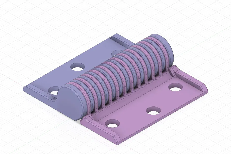 Bản lề Print in Place – PETG/ASA – Độ bền trung bình 200 - LR Basics - Image 10