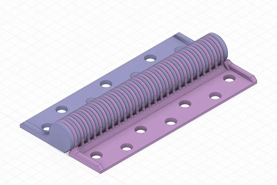 Bản lề Print in Place – PETG/ASA – Độ bền trung bình 200 - LR Basics - Image 11