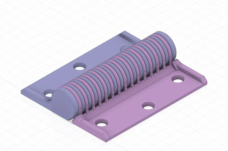 Bản lề Print in Place – PETG/ASA – Độ bền trung bình 200 - LR Basics - Image 13