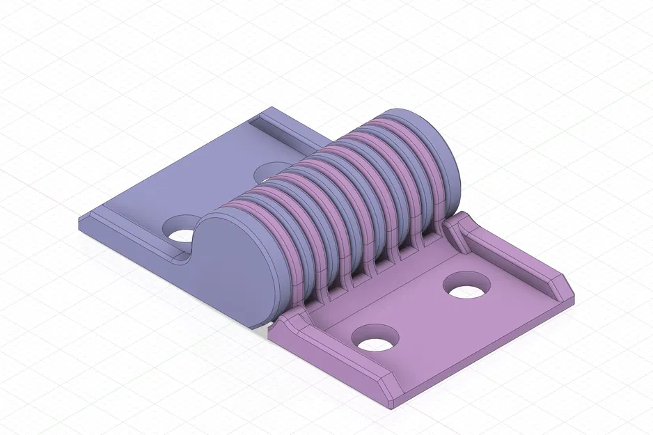 Bản lề Print in Place – PETG/ASA – Độ bền trung bình 200 - LR Basics - Image 16