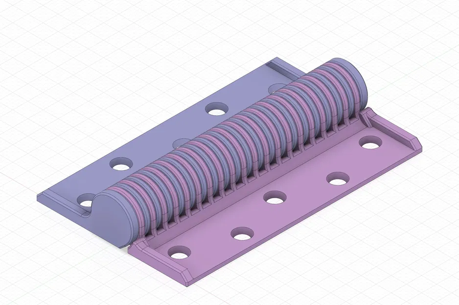 Bản lề Print in Place – PETG/ASA – Độ bền trung bình 200 - LR Basics - Image 18