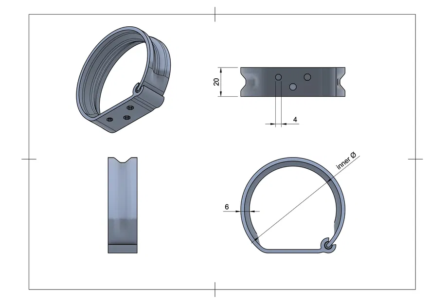 Bộ sắp xếp dây cáp khóa trượt – Nhiều kích thước - Image 2