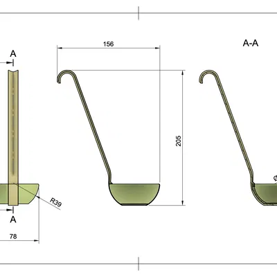 Muôi cỡ lớn dùng thực tế – In không cần supports, không cần keo dán