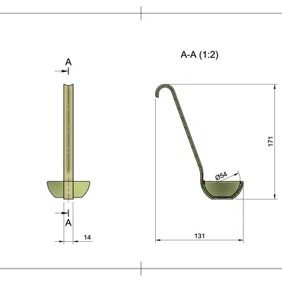 Muôi múc 3 kích cỡ khác nhau