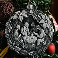 Chúa Giáng Sinh – The Nativity of Jesus (Bauble Christmas Ornament) - Thumbnail 1