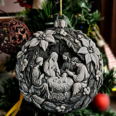 Chúa Giáng Sinh – The Nativity of Jesus (Bauble Christmas Ornament)
