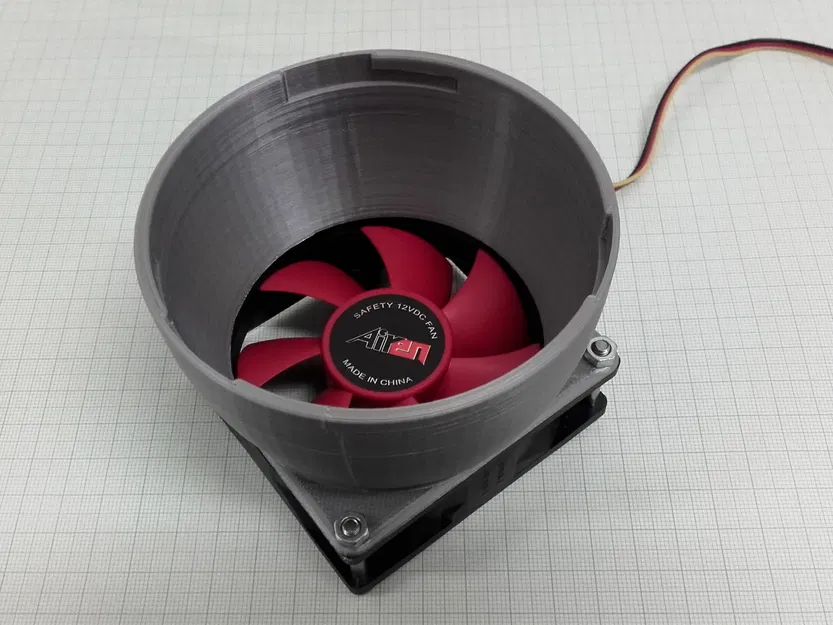 Quạt tản nhiệt 12VDC DIY in 3D - Image 1