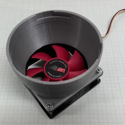 Quạt tản nhiệt 12VDC DIY in 3D