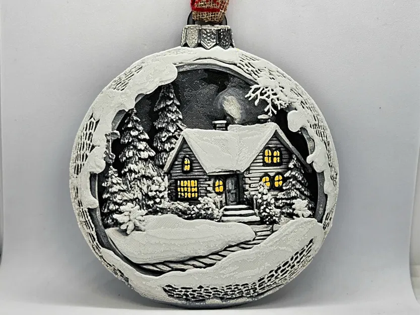 Winter Haven - Quả Châu Trang Trí Noel (Christmas Bauble Ornament) - Image 1