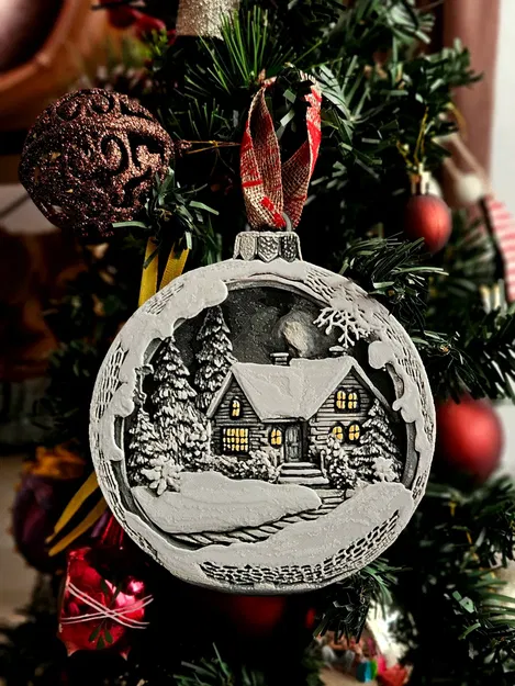 Winter Haven - Quả Châu Trang Trí Noel (Christmas Bauble Ornament) - Image 2