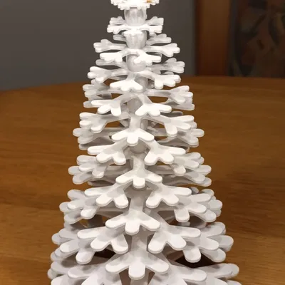 Cây Thông Noel Bông Tuyết V2 (Snowflake Christmas Tree V2)