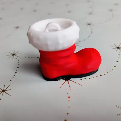 Quả Châu Giày Giáng Sinh Ông Già Noel - Trang Trí Độc Đáo