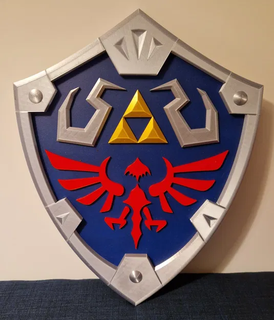 Hylian Shield (Flat) - Full Size (Khiên Hylian phẳng - cỡ đầy đủ) - Image 1
