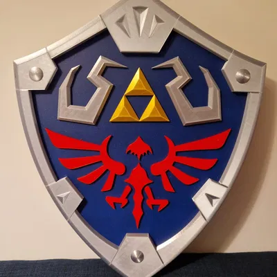 Hylian Shield (Flat) - Full Size (Khiên Hylian phẳng - cỡ đầy đủ)