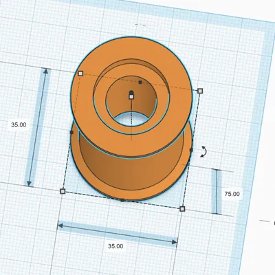 Giá đỡ cuộn filament FLSUN T1 Pro dùng bạc đạn 608RS