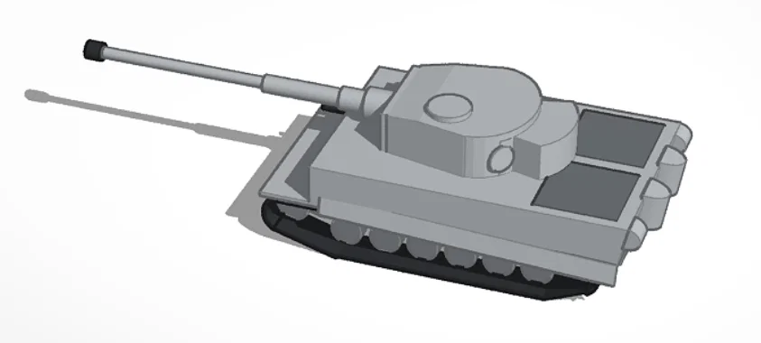 Mô Hình Xe Tăng Tiger Tỉ Lệ 1:72 Để Bàn - Quà Tặng Độc Đáo - Image 1