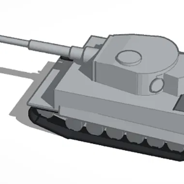 Mô Hình Xe Tăng Tiger Tỉ Lệ 1:72 Để Bàn - Quà Tặng Độc Đáo