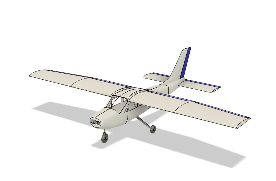 Mô Hình Máy Bay Cessna 177 In 3D - Image 1