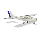 Mô Hình Máy Bay Cessna 177 In 3D - Thumbnail 2