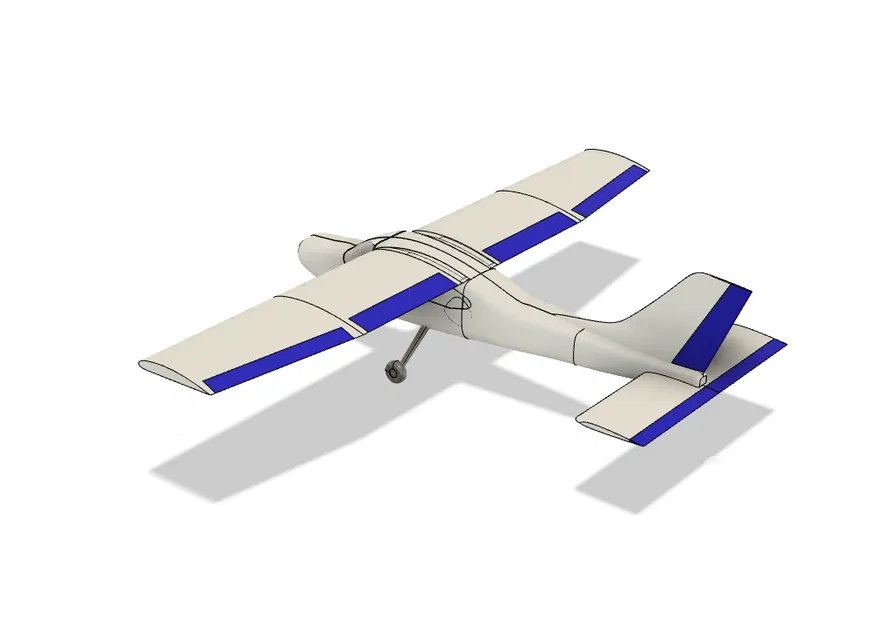 Mô Hình Máy Bay Cessna 177 In 3D - Image 3