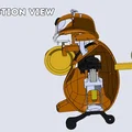 Khỉ của Powder/Jinx trong Arcane (Powder's / Jinx Monkey from Arcane) - Thumbnail 5