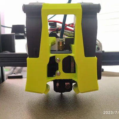 Ống dẫn gió làm mát Pudgy BIQU H2 V2S (Dual 5015 Part Cooling Duct)