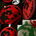 Ornament Giáng Sinh – Christmas ornament - ornamento Natalizio - Thumbnail 1