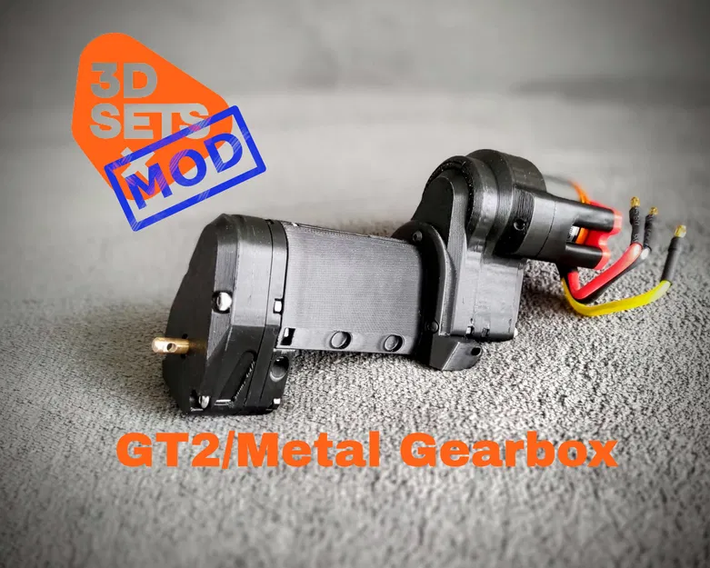 3DSets Landy/Rancher/Bamboo - GT2 Belt Gearbox (puly kim loại) - Image 1