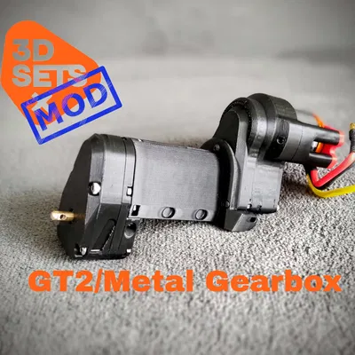 3DSets Landy/Rancher/Bamboo - GT2 Belt Gearbox (puly kim loại)