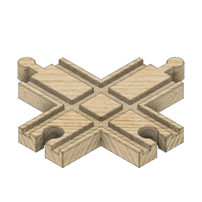 Giao Lộ "H" Tương Thích Brio Cho Đường Ray Tàu Hỏa