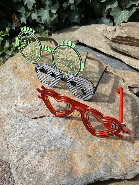 Kính 3D tái sử dụng Năm Mới 2025 - Image 6