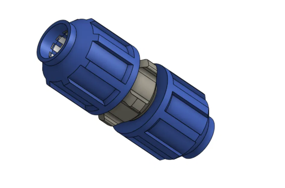 Khớp nối siết nén ống PE (PE Pipe Compression Fittings) - Image 2