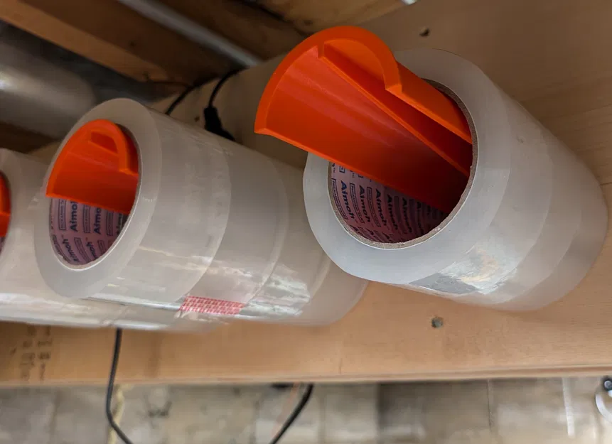 Kệ Treo Băng Keo 4 Cuộn cho Băng Keo Đóng Gói & Đa Dụng - Image 1