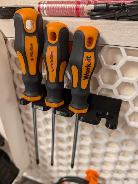 Giá Đỡ Tua Vít HSW - Sắp Xếp Gọn Gàng Cho Honeycomb Storage Wall - Image 2