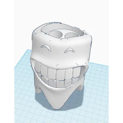 Kệ Để Bàn Chải Đánh Răng Răng Cười (Smiling Toothbrush Holder)