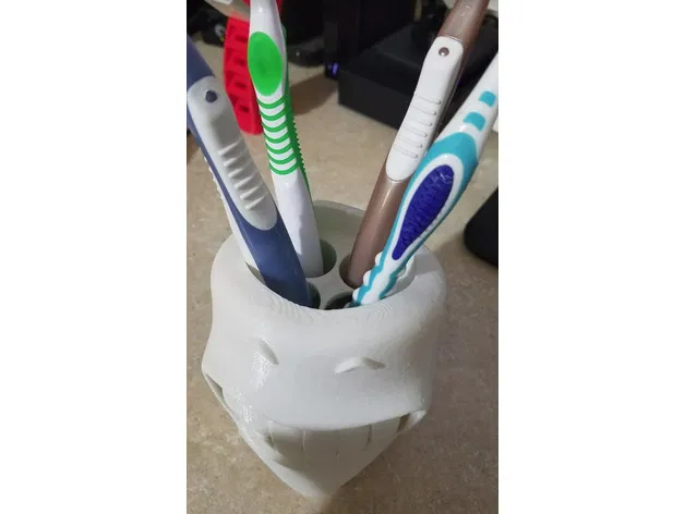 Kệ Để Bàn Chải Đánh Răng Răng Cười (Smiling Toothbrush Holder) - Image 3