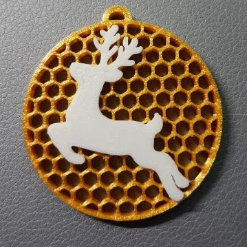 Phụ Kiện Giáng Sinh Tổ Ong: Trang Trí Cây Thông & Thiệp Tặng Quà Độc Đáo