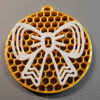 Phụ Kiện Giáng Sinh Tổ Ong: Trang Trí Cây Thông & Thiệp Tặng Quà Độc Đáo