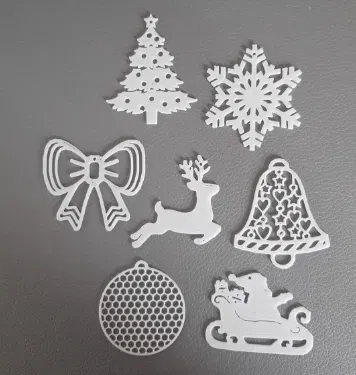 Móc Treo Trang Trí Noel 3D Độc Đáo - Image 1