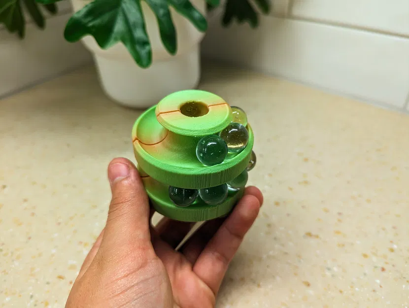Marble Ball Fidget/Puzzle – Đồ chơi xoay kèm thử thách xếp bi - Image 3