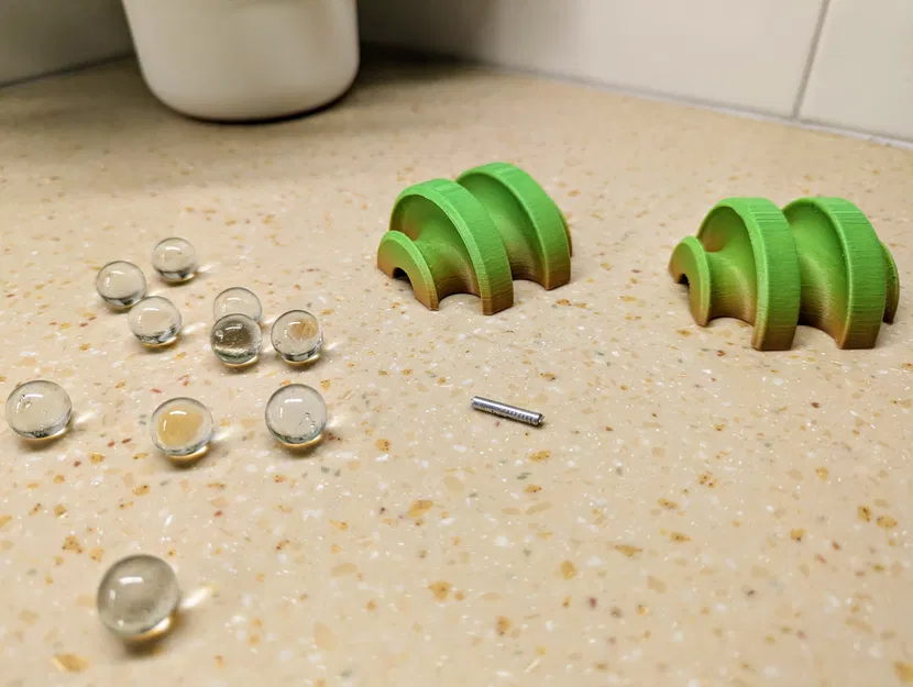 Marble Ball Fidget/Puzzle – Đồ chơi xoay kèm thử thách xếp bi - Image 4