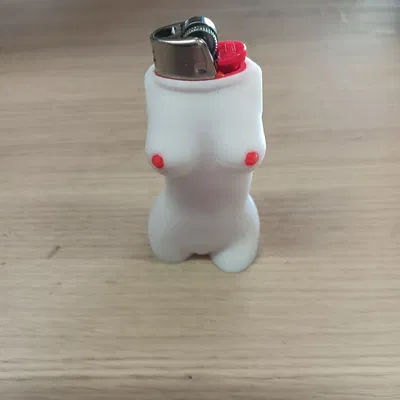 Vỏ Bật Lửa Hình Thân Người Nữ 3D Độc Lạ