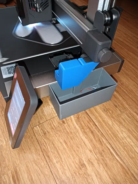 Hệ thống thùng hứng filament poop kobra3 Party Pooper (Anycubic Kobra 3) - Image 2