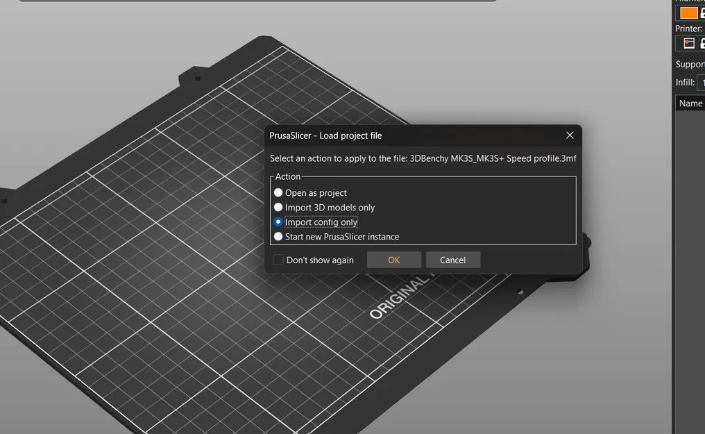 Combo profile tốc độ + support tối ưu cho Prusa MK3S/MK3S+ - Image 2