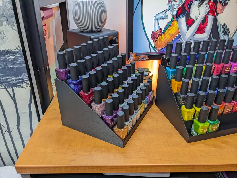 Kệ để sơn móng cho 48 chai Holo Taco - Image 4