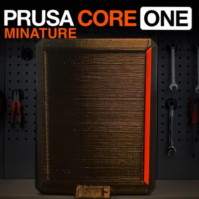 PRUSA CORE ONE minature (mô hình thu nhỏ tỉ lệ 1/10)